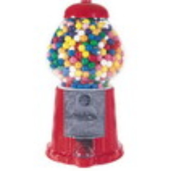 American Vintage Other - AMERICANA Gumball/Candy  machine with RED Antique style Stand
